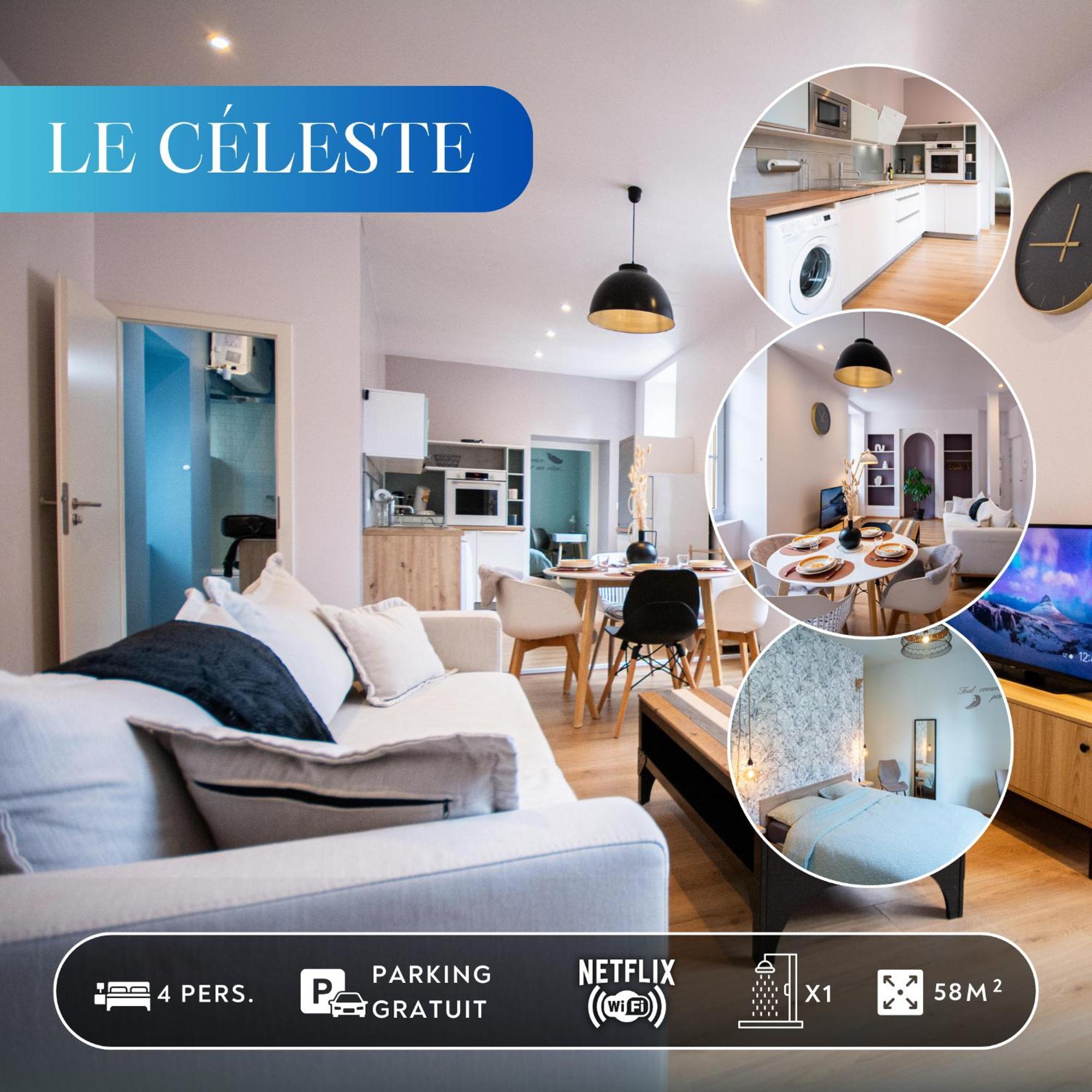 Le Celeste, Centre Historique, Wifi-Netflix 벨포르 외부 사진